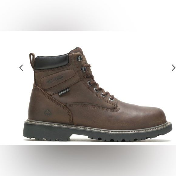 Wolverine MEN'S floorhand waterproof STEEL-TOE 6